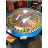 Image 2 : INNOVATIVE CONCEPTS IN ENTERTAINMENT WHEEL OF FORTUNE 45"W X 50"L X 77"H PLAYER PANEL ON