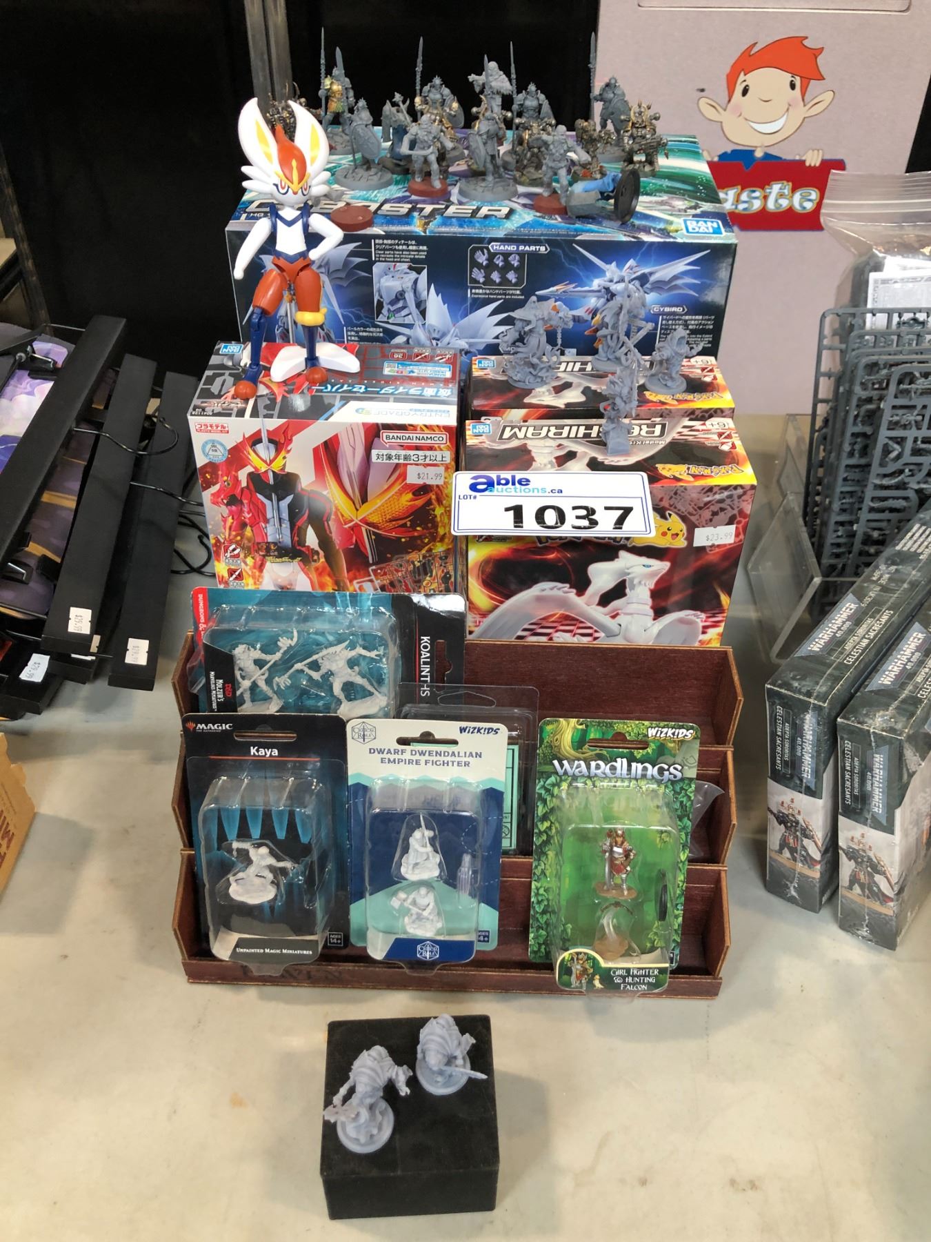 Sab Mini Figures BANDAI NAMCO POKEMON, SAYBASTER, KAMEN RIDER SAB & MINIATURE WARRIORS ...