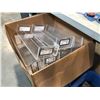 Image 2 : 2 BOXES OF PLASTIC STORE ORGANIZERS & MORE