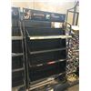 Image 2 : WARHAMMER 5 TIER BLACK DISPLAY SHELVES 20"L X 40"W X 72"H