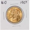 Image 1 : 1907 $10 Liberty Head Eagle Gold Coin