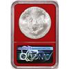 Image 2 : 2016-(S) $1 American Silver Eagle Coin NGC MS69 Struck at San Francisco Red Core