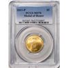 Image 1 : 2011-P $5 Medal of Honor Commemorative Gold Coin PCGS MS70