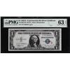 Image 1 : 1935A $1 Experimental "R" Silver Certificate Note Fr.1609 PMG Ch. Uncirculated 63EPQ