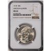 Image 1 : 1918 Lincoln-Illinois Commemorative Half Dollar Coin NGC MS64