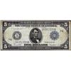 Image 1 : 1914 $5 Federal Reserve Note Chicago