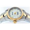 Image 9 : Rolex Ladies Two Tone White Roman Datejust Wristwatch