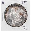 Image 1 : 1885 $1 Morgan Silver Dollar Coin Proof Like