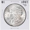 Image 1 : 1887-O $1 Morgan Silver Dollar Coin