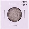 Image 1 : 1914-D Barber Quarter Coin