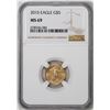 Image 1 : 2015 $5 American Gold Eagle Coin NGC MS69