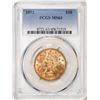 Image 1 : 1892 $10 Liberty Head Eagle Gold Coin PCGS MS63