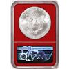 Image 2 : 2016-(S) $1 American Silver Eagle Coin NGC MS69 Struck at San Francisco Red Core