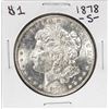 Image 1 : 1878-S $1 Morgan Silver Dollar Coin