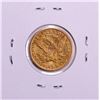 Image 2 : 1880 $5 Liberty Head Half Eagle Gold Coin