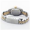 Image 3 : Rolex Ladies Two Tone Silver Tapestry Datejust Wristwatch
