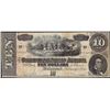 Image 1 : 1864 $10 Confederate States of America Note