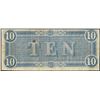 Image 2 : 1864 $10 Confederate States of America Note