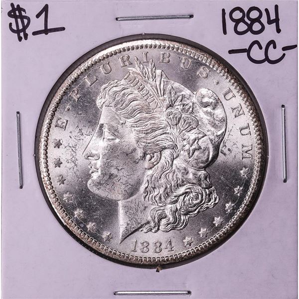 1884-CC $1 Morgan Silver Dollar Coin