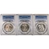 Image 1 : Lot of 1941-1943 Walking Liberty Half Dollar Coins PCGS MS64