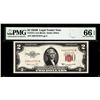 Image 1 : 1953B $2 Legal Tender Note Fr.1511 PMG Gem Uncirculated 66EPQ