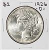 Image 1 : 1926-D $1 Peace Silver Dollar Coin