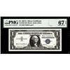 Image 1 : 1957A $1 Silver Certificate Note Fr.1620 PMG Superb Gem Unc 67EPQ