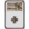Image 1 : 54-32 BC Kingdom of Elymais Kamnaskires AR Drachm Ancient Coin NGC Ch VF