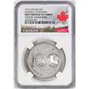 Image 1 : 1974 Canada $1 Winnipeg Centennial Silver Dollar Coin NGC Mint Error SP67 Cameo Obverse