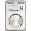 Image 1 : 1995-P $1 American Silver Eagle Coin NGCX Proof 9.9 Ultra Cameo