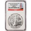 Image 1 : 2011(S) $1 American Silver Eagle Coin NGC MS70 Early Releases San Francisco