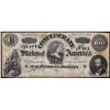 Image 1 : 1864 $100 Confederate States of America Note