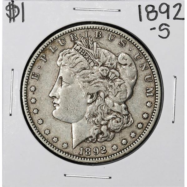 1892-S $1 Morgan Silver Dollar Coin