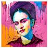 Image 1 : Alexander Ishchenko "Frida" Original Acrylic on Canvas