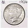 1926 $1 Peace Silver Dollar Coin