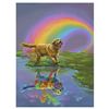 Image 1 : Jim Warren "Gold At The End Of The Rainbow" Limited Edition Giclee On Canvas