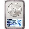 Image 2 : 2017 $1 American Silver Eagle Coin NGC MS70 First Day of Issue Mercanti Signed
