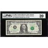 Image 1 : 1993 $1 Federal Reserve Note Mismatched Serial Number Error Fr.1918-Fm PMG Very Fine 20