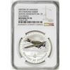 Image 1 : 2015 Burundi 5000 Francs Aviation History Savoia-Marchetti Silver Coin NGC Rev. PF70