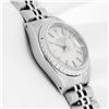 Image 5 : Rolex Ladies Stainless Steel Silver Index Oyster Perpetual Date Wristwatch