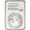 Image 1 : 1975FM Jamaica $10 Proof Christopher Columbus Silver Coin NGC PF69 Ultra Cameo