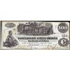 Image 1 : 1862 $100 Confederate States of America Note