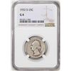 Image 1 : 1932-D Washington Quarter Coin NGC G4