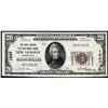 1929 $20 City National Bank New London, CT CH# 1037 National Currency Note