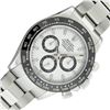 Rolex Stainless Steel Panda Dial Daytona Ceramic Wristwatch with Rolex Box