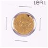 Image 1 : 1891 Gold Sovereign Love Token Coin Holed