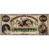 Image 1 : 1800's $100 Citizens Bank of Louisiana New Orleans Obsolete Bank Note