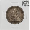 Image 1 : 1854 w/Arrows Seated Liberty Half Dollar Coin