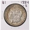 Image 1 : 1884-S $1 Morgan Silver Dollar Coin