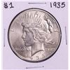 Image 1 : 1935 $1 Peace Silver Dollar Coin